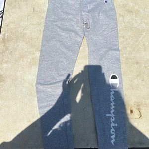 gray champion leggings